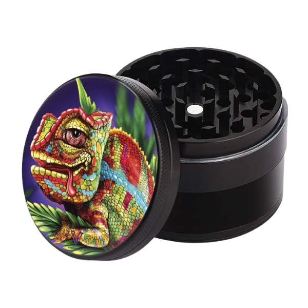 Vsyndicate 4 Piece Clean Cut Non Stick Grinder / 63mm / Cloud 9 Chameleon